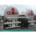 Low price 3 alxes big lpg propane tanker trailer 56000 litres à vendre